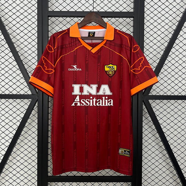 Retro Roma 99∕00 Home S-XXL(DF25)