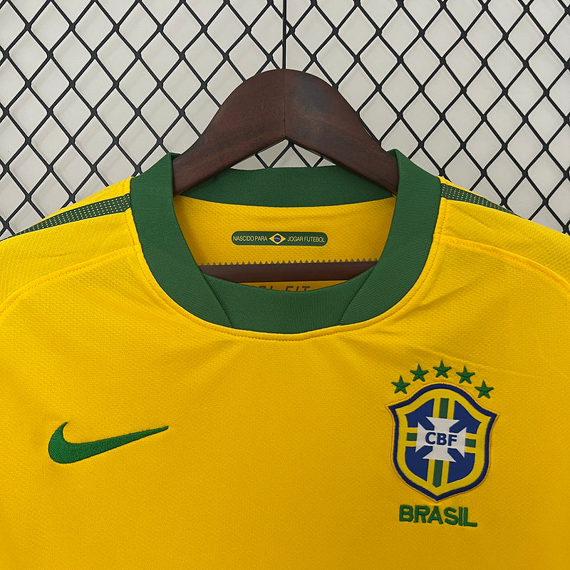 Retro Brazil 2010 Home S-XXL(C75D)