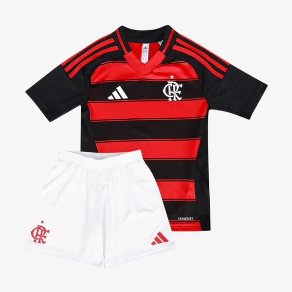 Kids Kit Flamengo 2025/26 Home Fan
