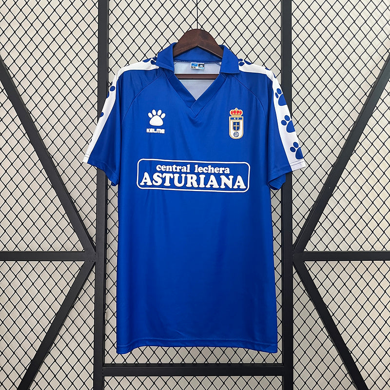 Retro Real Oviedo 90∕91 Home S-XXL(E84F)