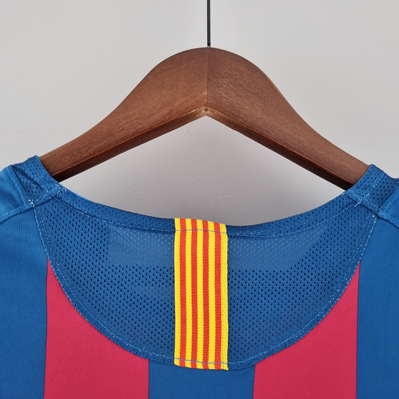 barcelona 05∕06 long sleeve home S-XXL(C88C)