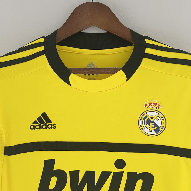 Retro Real Madrid 11∕12 Goalkeeper Yellow S-XXL(45C4)
