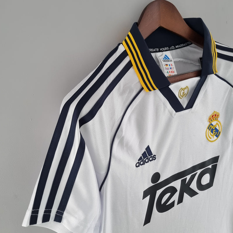 Retro Real Madrid 2000 home S-XXL(A8E9)