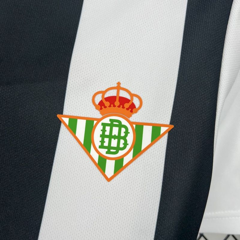Real Betis 2025∕26 Black and white special edition Jersey