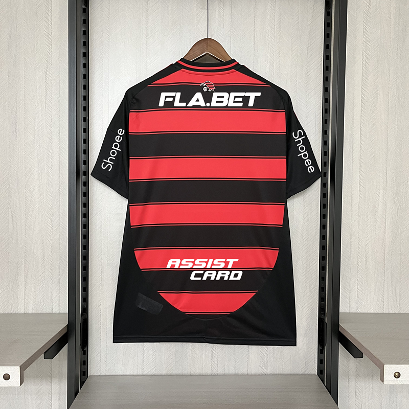 25∕26 Flamengo Home All Sponsors S-XXXXL(2B40)