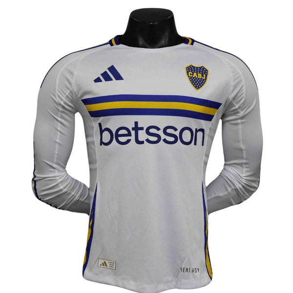 Boca Juniors Away Long Sleeve Authentic Player 2024/25
