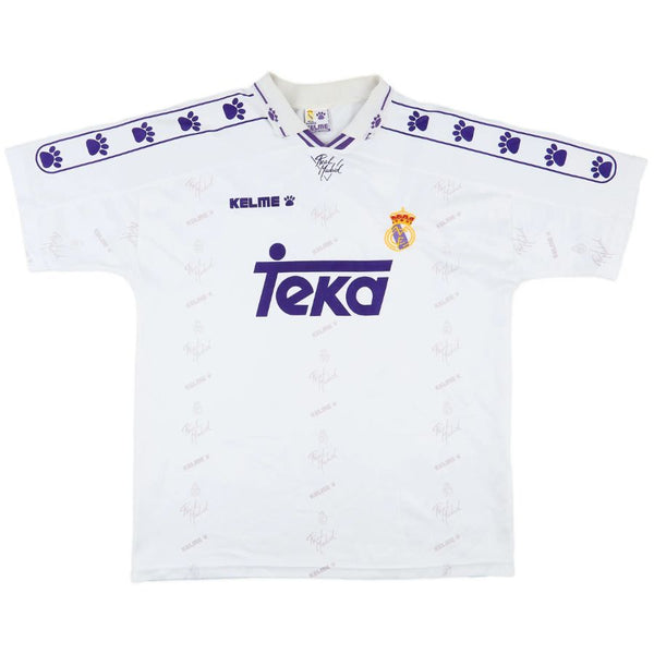 Real Madrid Home Retro Jersey 1996/97