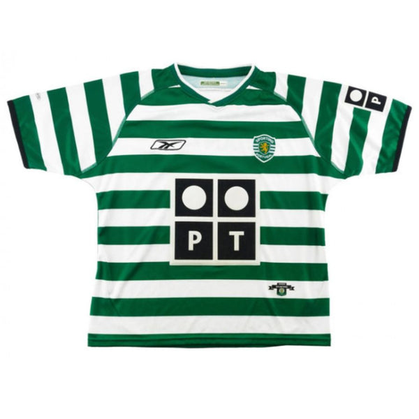 Sporting Home Retro Jersey 2003/04