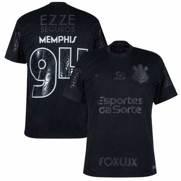 Corinthians Memphis 94 Away Fan Jersey 2024/25 Full Sponsor (Official Printing)