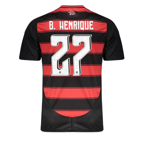 Flamengo B. HENRIQUE 27 Home Fan Jersey 2025/26