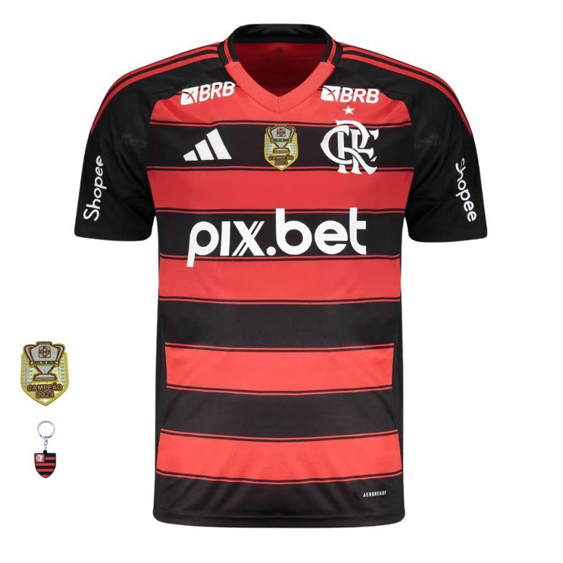 Flamengo Home Long Sleeve Fan Jersey 2025/26
