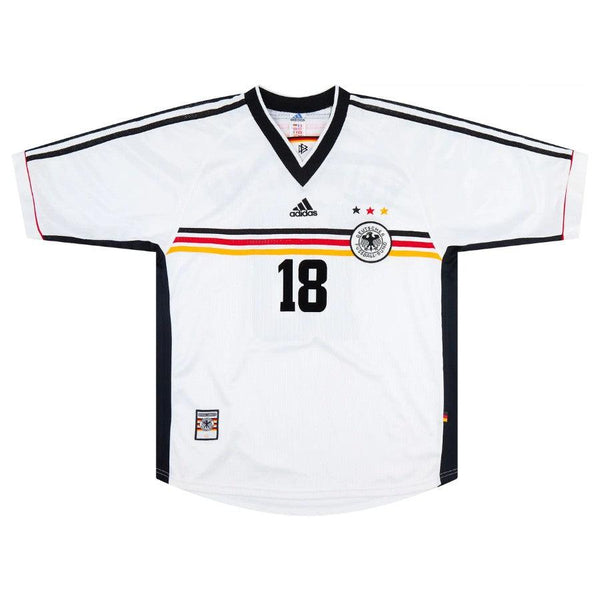 Germany Jurgen Klinsmann Retro Home 1998 Fan Jersey