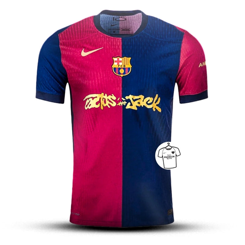 Barcelona Travis Scott Home Fan Jersey 2025/26 – Spotify x Cactus Jack Special Edition