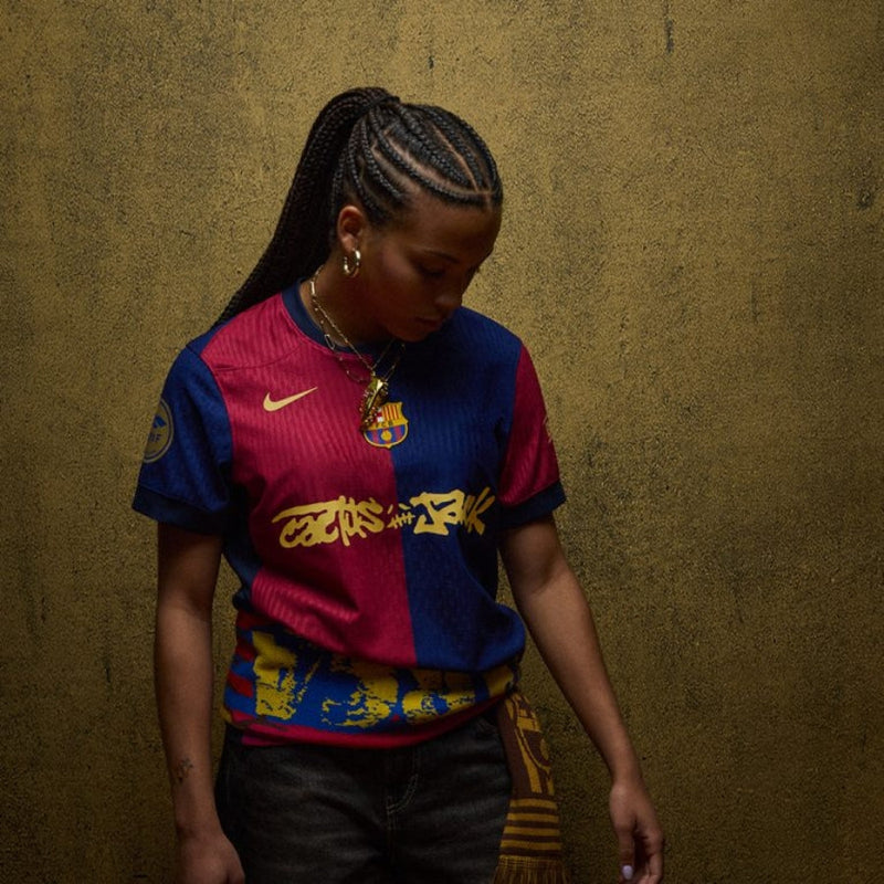 Barcelona Travis Scott Home Fan Jersey 2025/26 – Spotify x Cactus Jack Special Edition