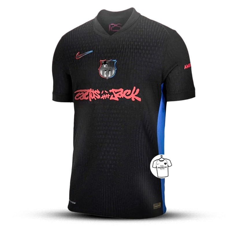 Barcelona Travis Scott Away Fan Jersey 2025/26 – Spotify x Cactus Jack Collab