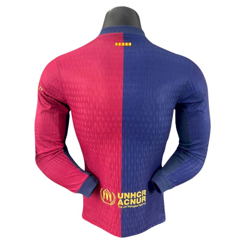 Barcelona Travis Scott Home Long Sleeve Authentic Player Jersey 2025/26 – Special Edition
