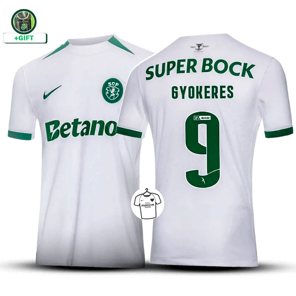 Gyökeres #9 Sporting Away Fan Jersey 2024/25