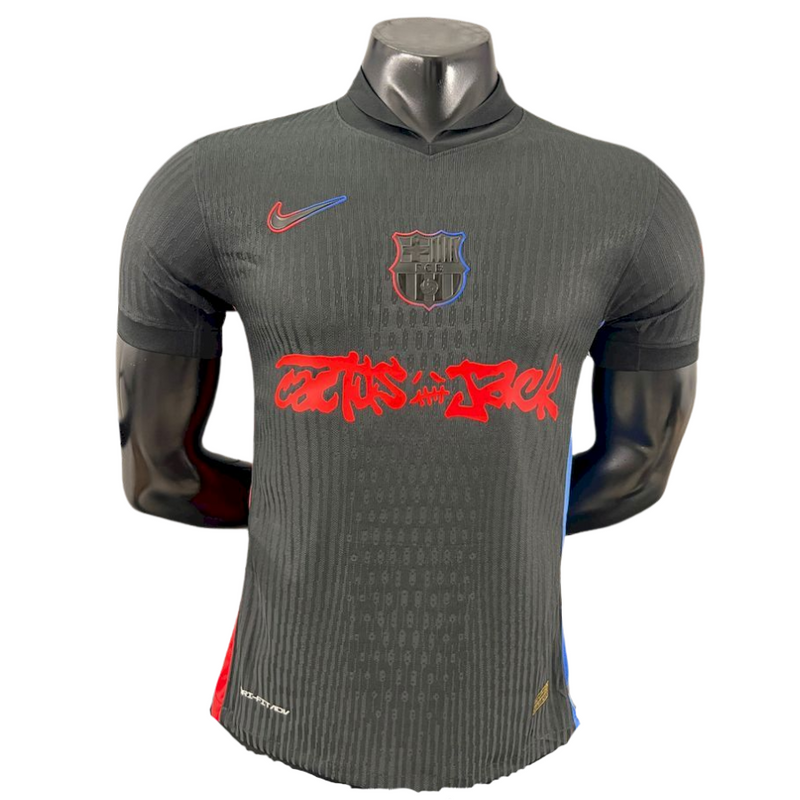 Barcelona Travis Scott Away Authentic Player Jersey 2025/26