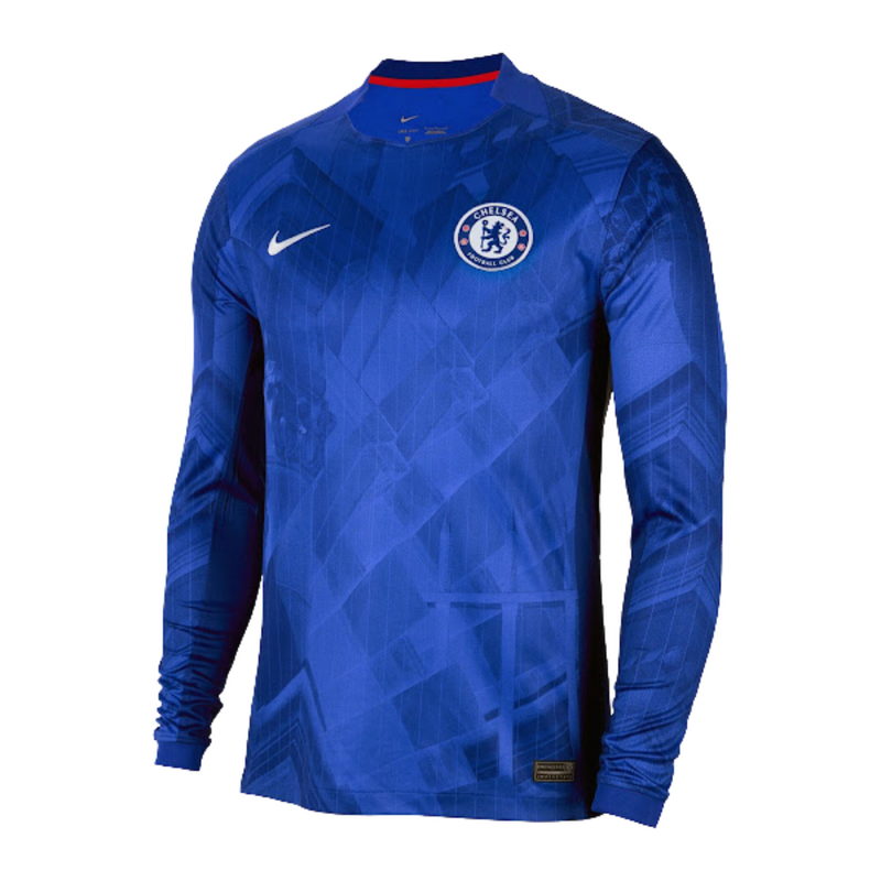 Chelsea Home Long Sleeve Jersey 2025/26 – Men’s Soccer Shirt