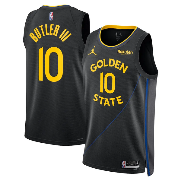 Jimmy Butler III 10 Golden State Warriors Jordan Statement Edition 24/25 NBA Jersey