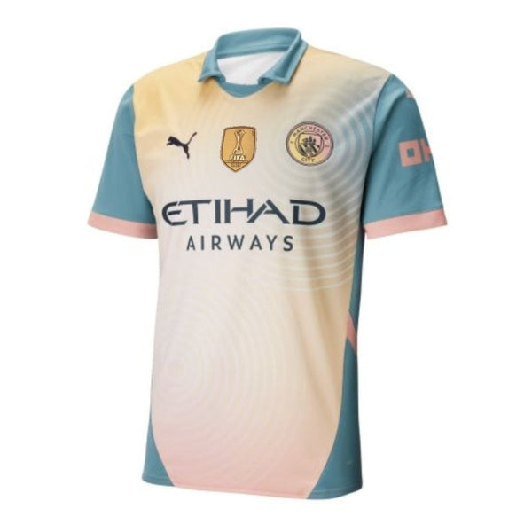 Manchester City Fourth  Jersey 2024/25 Patch World Cup