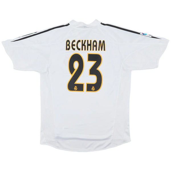 Beckham #23 Real Madrid Away Retro Jersey 2003/04