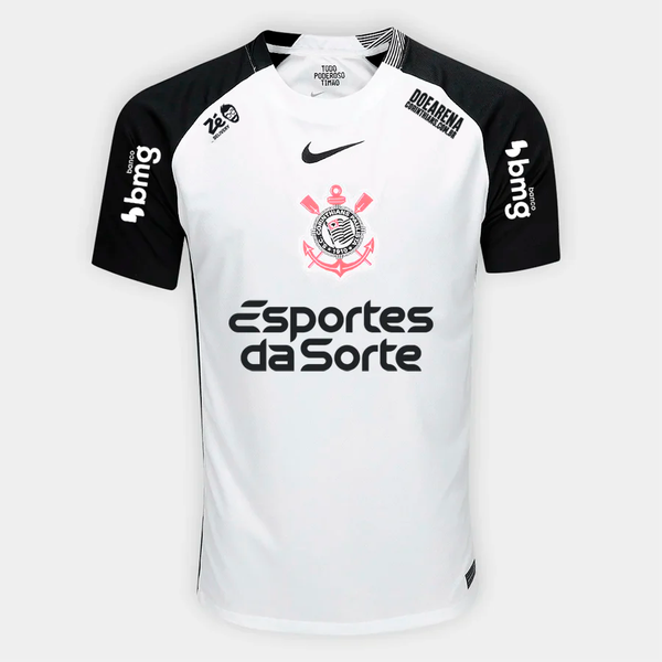 Corinthians 2025/26 Home Fan With Sponsors