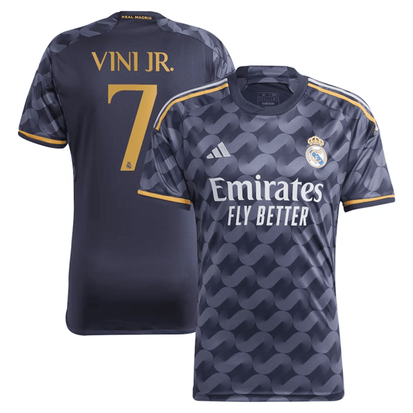Vini Jr. 7 Real Madrid 2023/24 Away Jersey