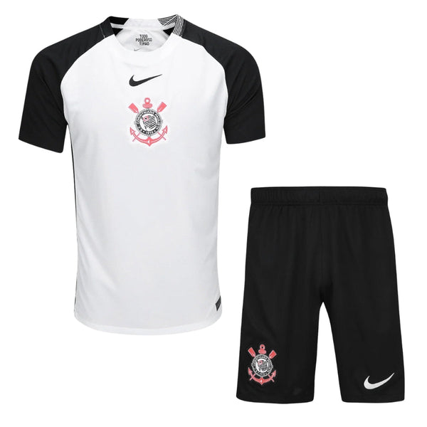 Kids Kit Corinthians Home Fan Jersey 2025/26