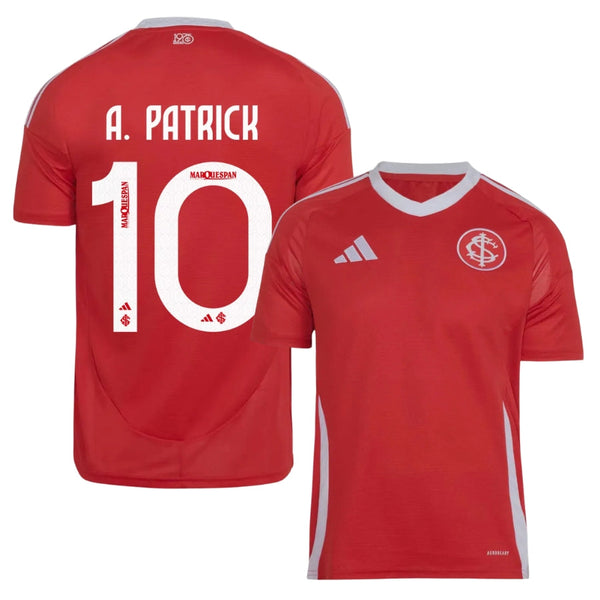 Internacional Alan Patrick 10 Home Fan Jersey 2025/26