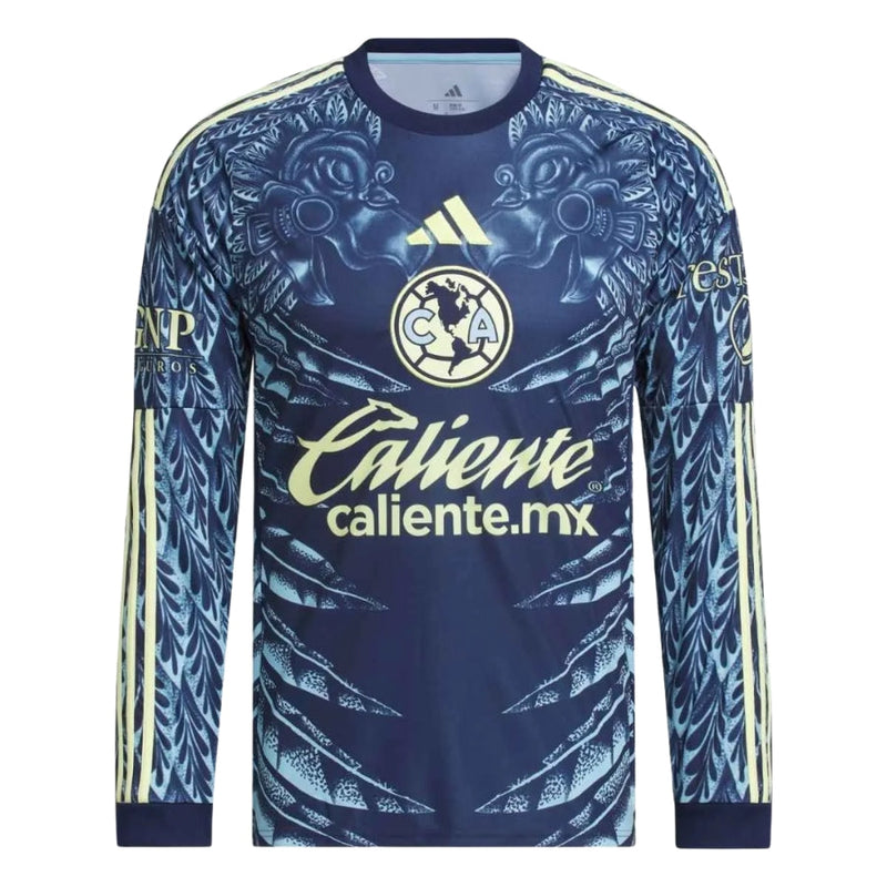 Club América Away Long Sleeve Jersey 2025/26 – Men’s Soccer Shirt