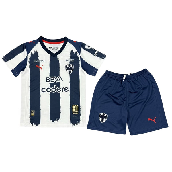 Kids kit Rayados Monterrey Home Fan Jersey 2025/26