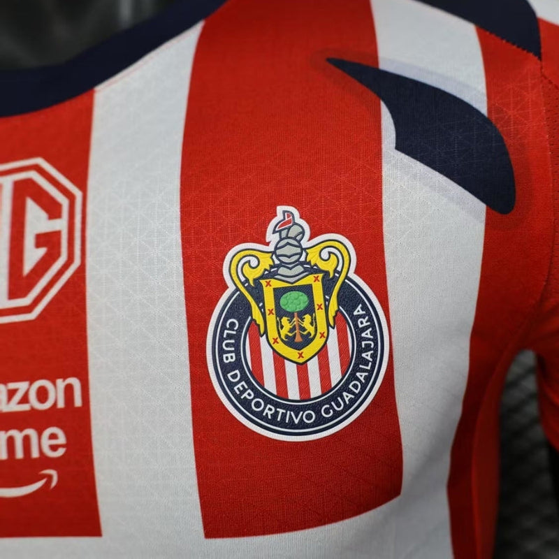 Chivas de Guadalajara Home Authentic Player Jersey 2025/26 – Men’s Soccer Shirt
