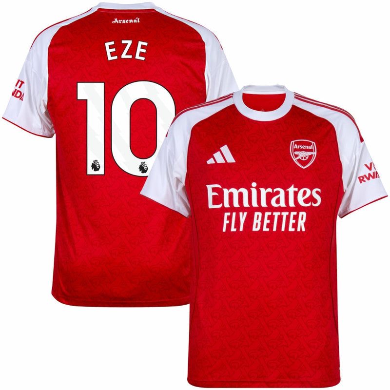 Arsenal Eze 10 Home Jersey 2025/26 – Men’s Soccer Shirt