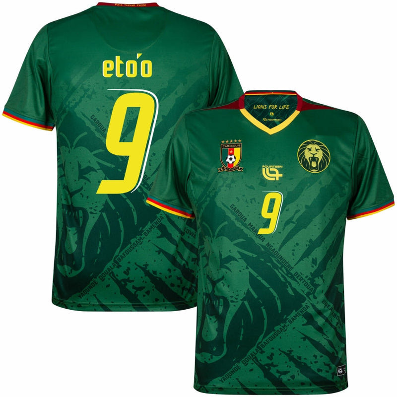 Cameroon Home Eto’o 9 Jersey 2025/26 – Men’s Soccer Shirt