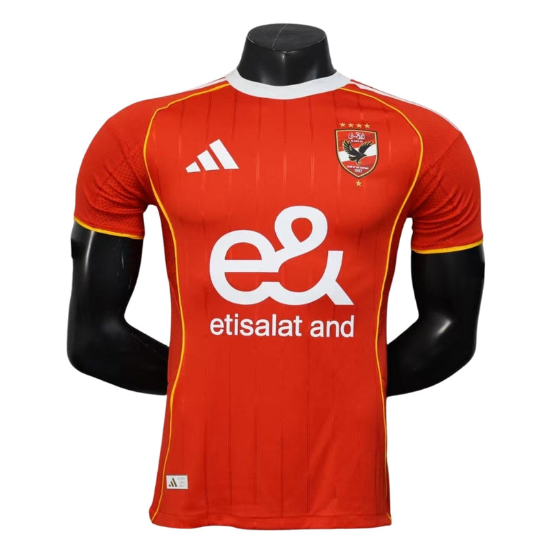 Al Ahly Home Jersey 2025/26 – Men’s Authentic Player Soccer Shirt