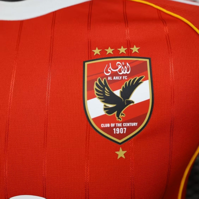 Al Ahly Home Jersey 2025/26 – Men’s Authentic Player Soccer Shirt
