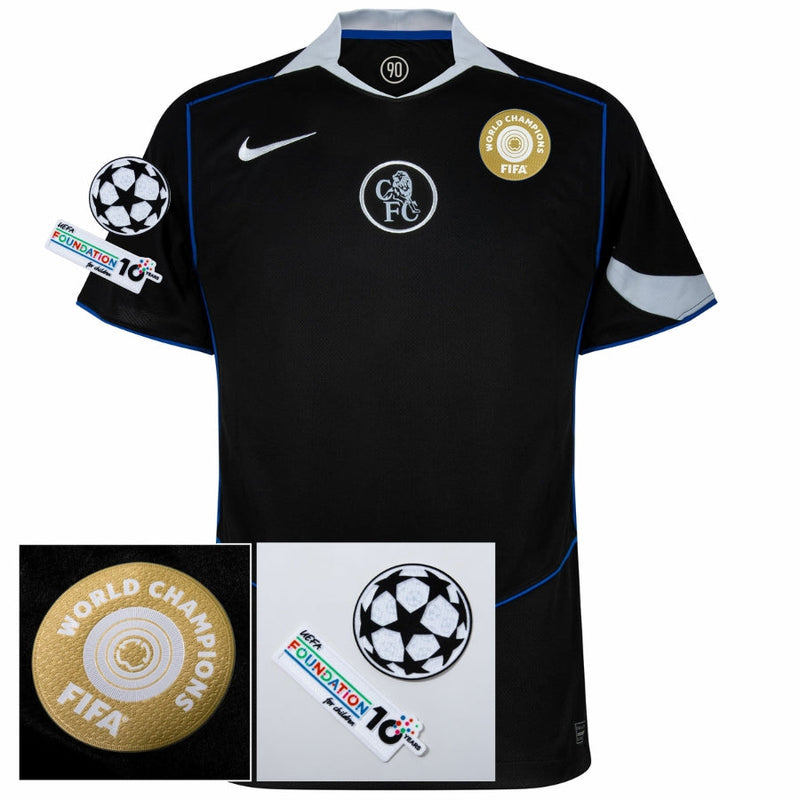 Chelsea Third Jersey 2025/26 – Men’s Soccer Shirt with Club World Cup & UEFA Patches