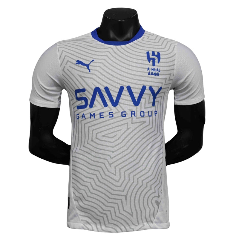 Al Hilal Away Jersey 2025/26 – Men’s Authentic Player Soccer Shirt