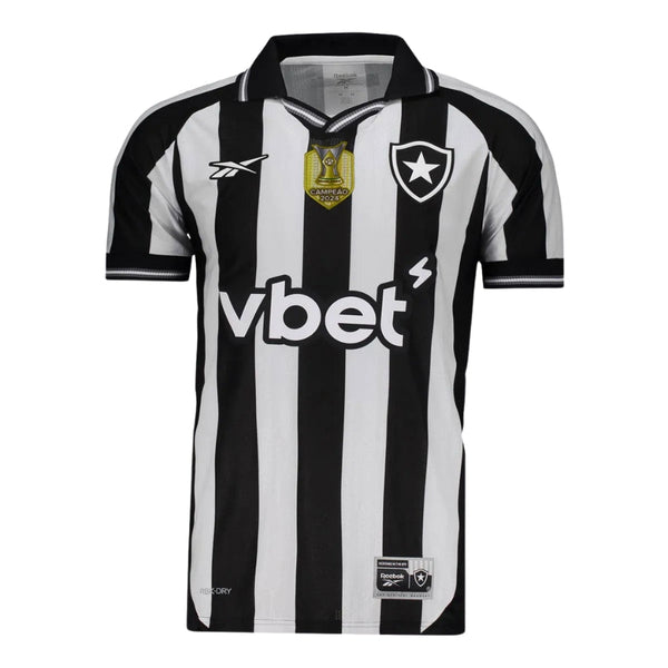 Botafogo Home Fan Jersey 2025/26 Patch Campeão Brasileirão 2024