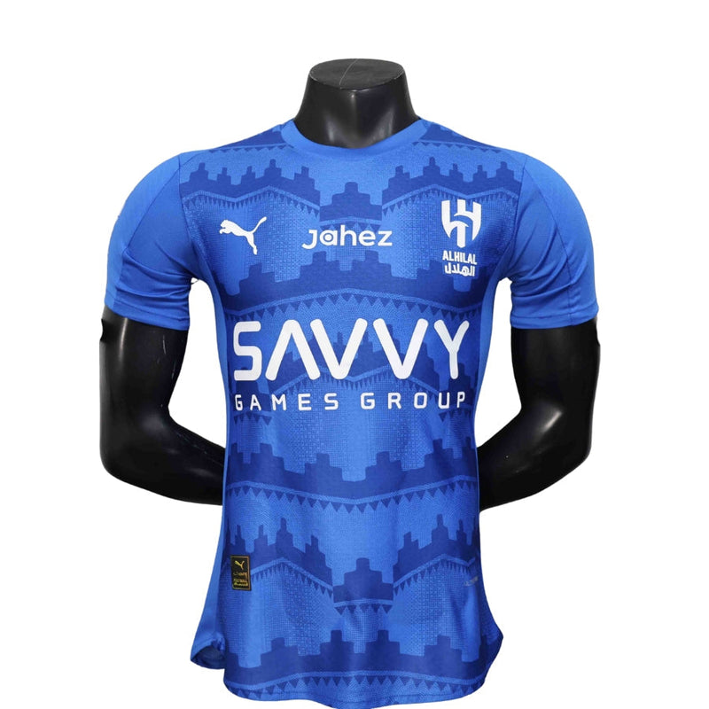 Al Hilal Home Jersey 2025/26 – Men’s Authentic Player Soccer Shirt