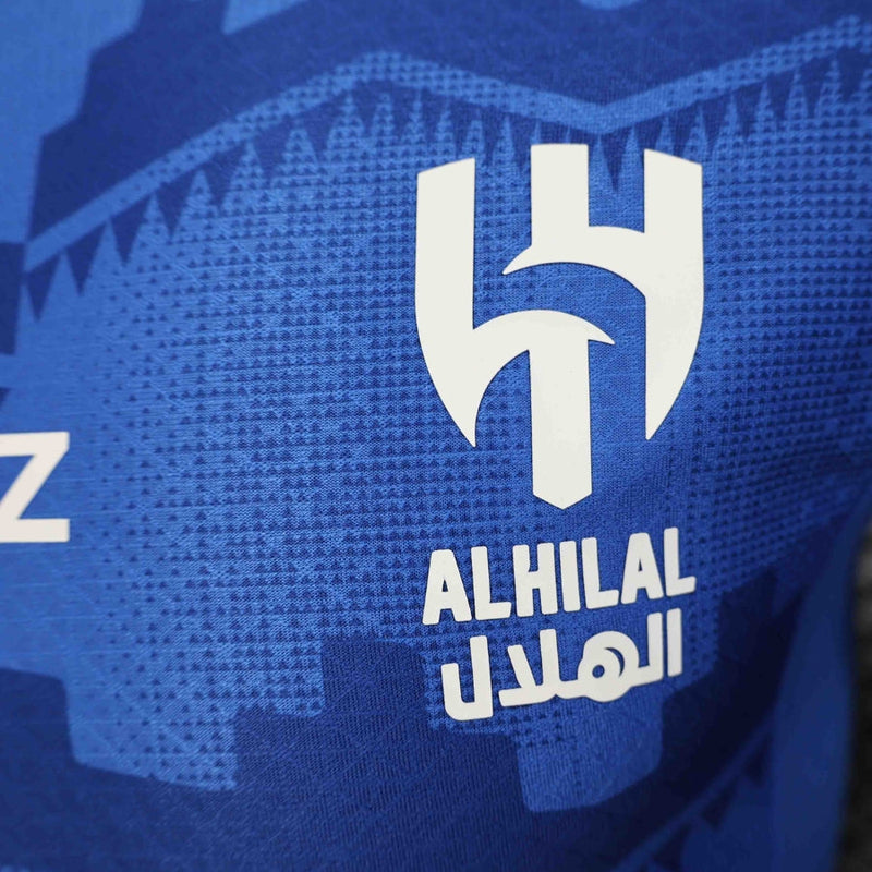 Al Hilal Home Jersey 2025/26 – Men’s Authentic Player Soccer Shirt