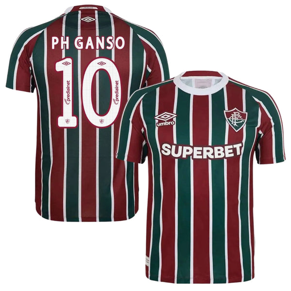 Fluminense PH Ganso 10 Home Fan Jersey 2025/26