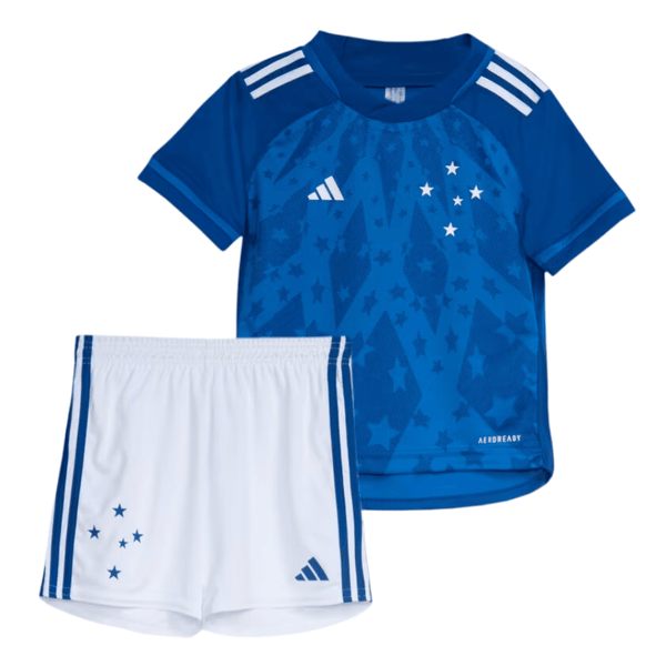 Kids KIT Cruzeiro Home Jersey 2024/25