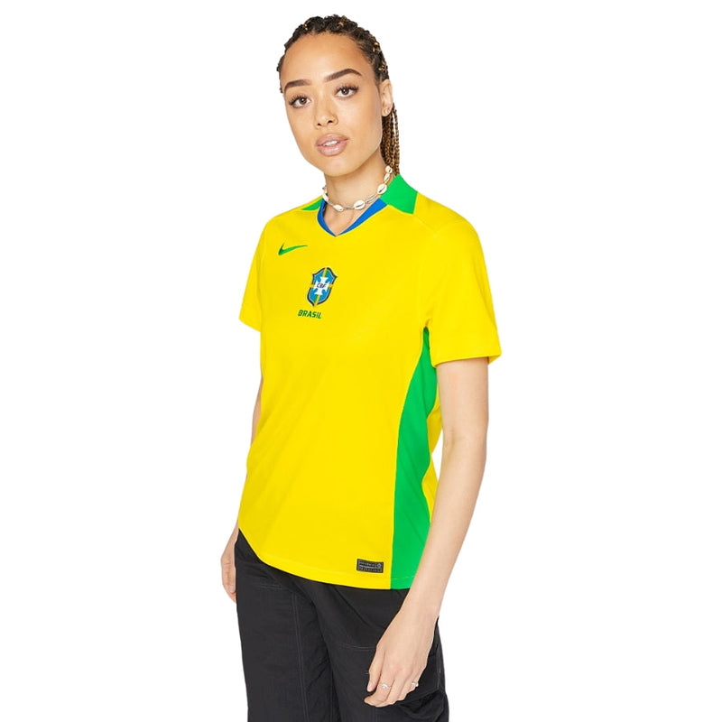 Brazil Home Jersey 2025/26 – Women’s Soccer Shirt