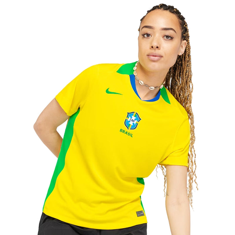 Brazil Home Jersey 2025/26 – Women’s Soccer Shirt