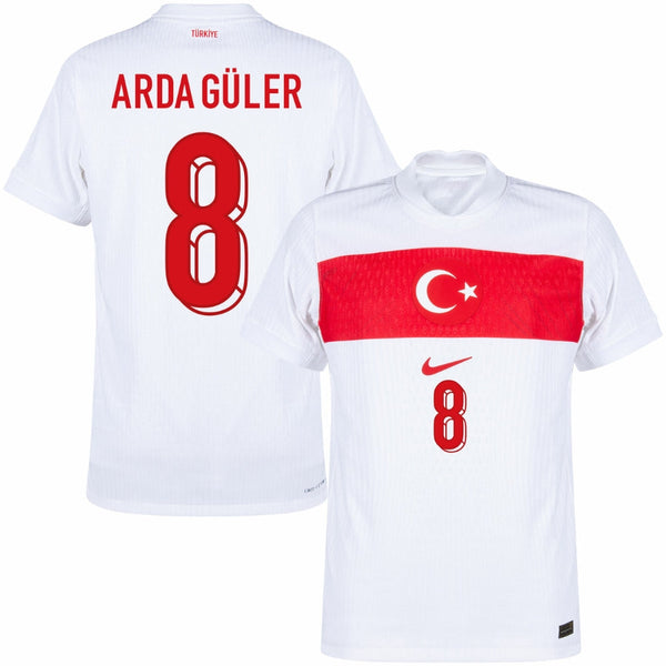 Turkey Arda Güler 8 Home Fan Jersey 2025/26