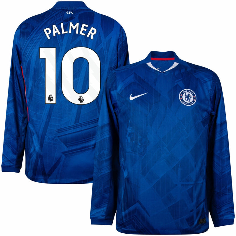 Chelsea Palmer 10 Home Long Sleeve Jersey 2025/26 – Men’s Soccer Shirt