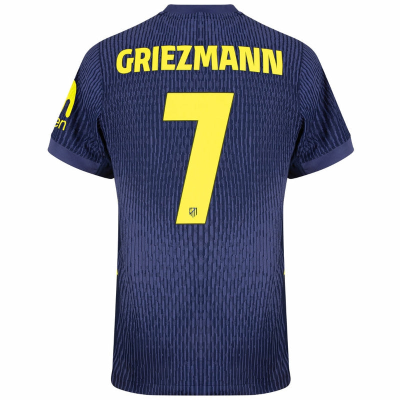 Atlético Madrid Griezmann 7 Away Authentic Player Jersey 2025/26 – Men’s Soccer Shirt