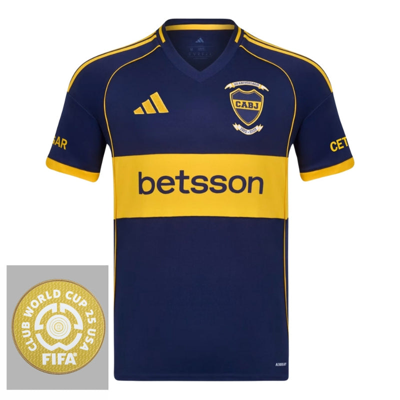Boca Juniors Home Fan Jersey 2025/26 – Club World Cup Patch